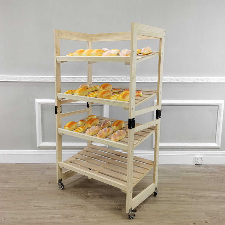 Tray rack for online bakery